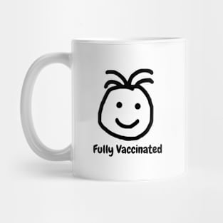 Cute Happy Fully Vaccinated Mug